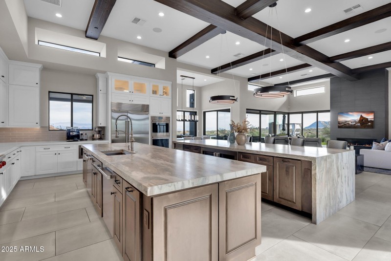 Incredible views from the kitchen!