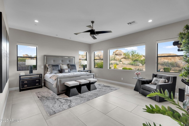 Primary bedroom retreat