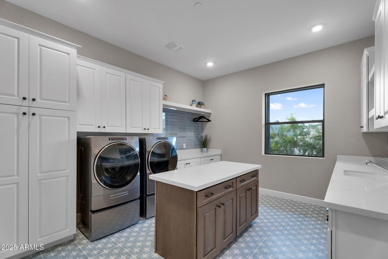 HUGE laundry room