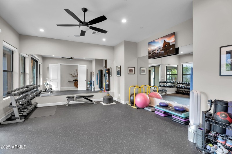 HUGE in-home gym