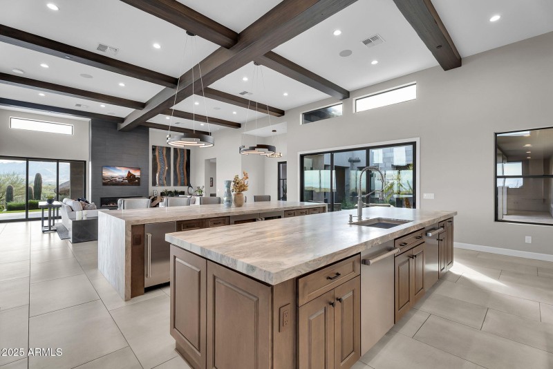 Open great room layout