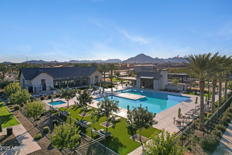 Lap Pool with Fitness Center