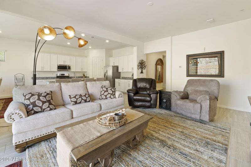 Family Room Open to Kitchen