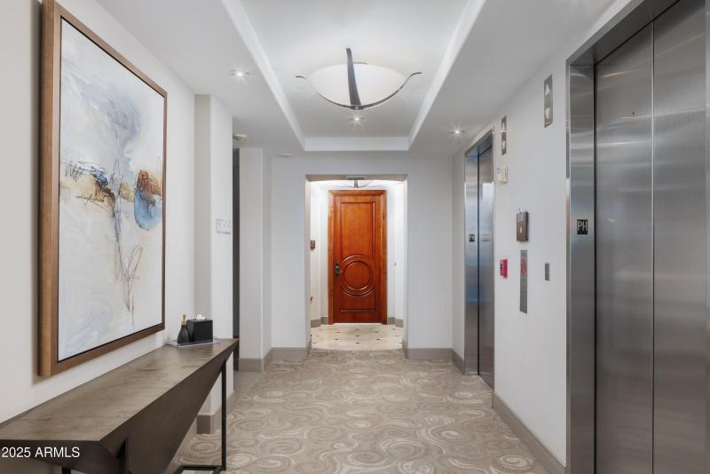 Penthouse Level Hallway