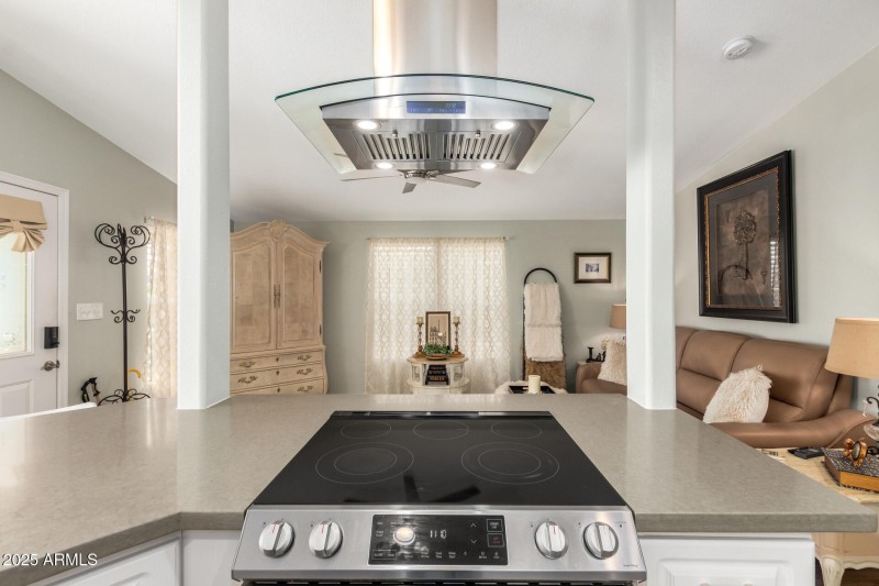 Kitchen to living room