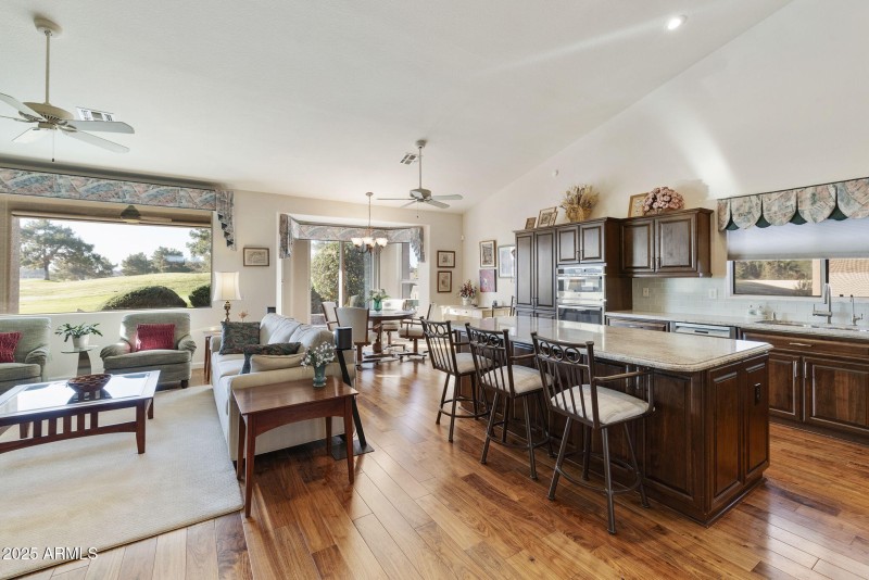 Family Room off kitchen