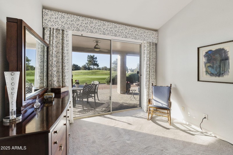 Primary Suite with patio access