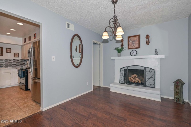 Dining Room-Fireplace