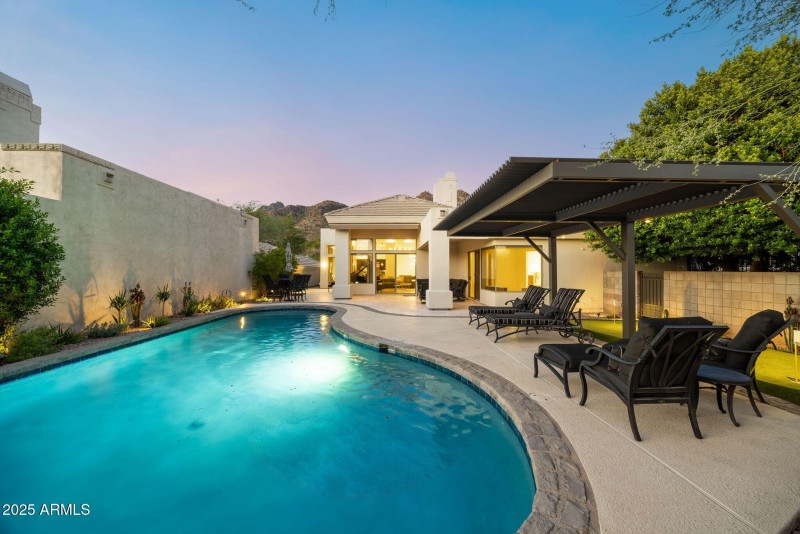 Pool with Mountain Views