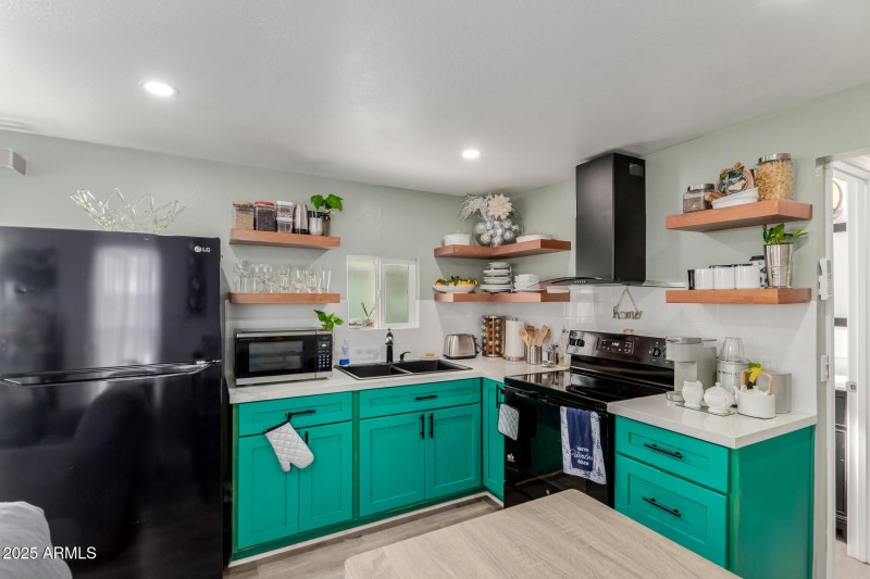 Fully Equipped Kitchen Amenities