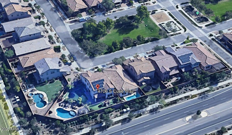 Aerial 4706 S Curie Way