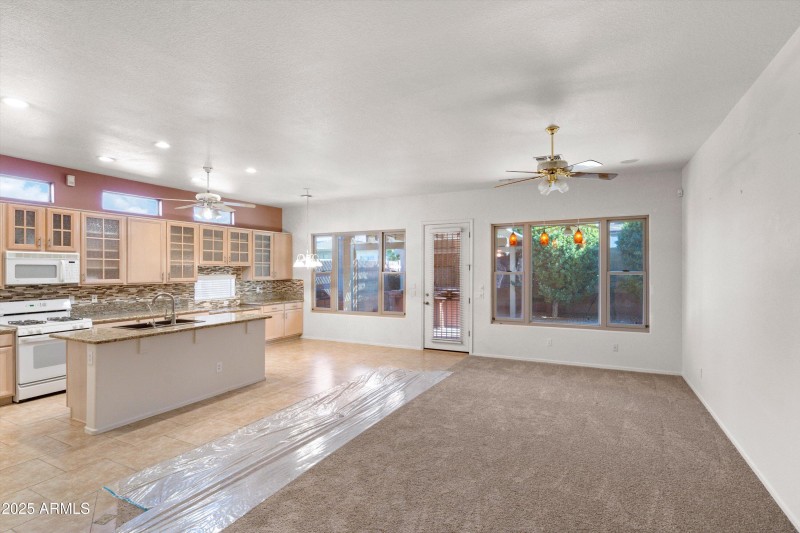 11-Family Room to Kitchen