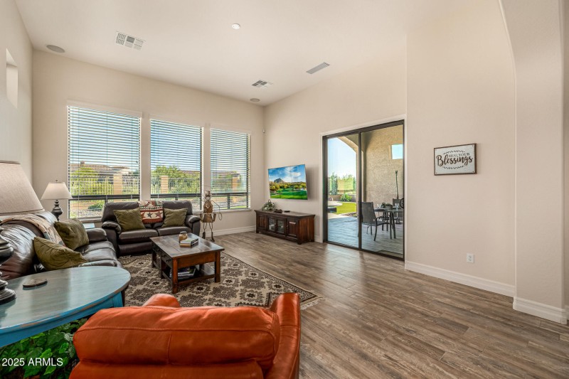 Second slider to backyard