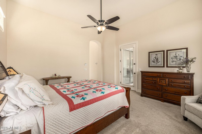 Over sized owners suite