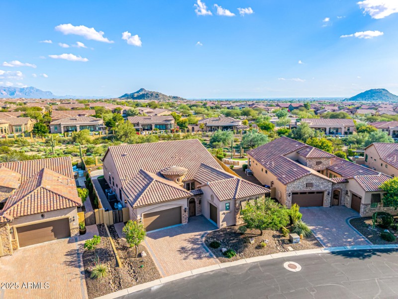 Large space between homes