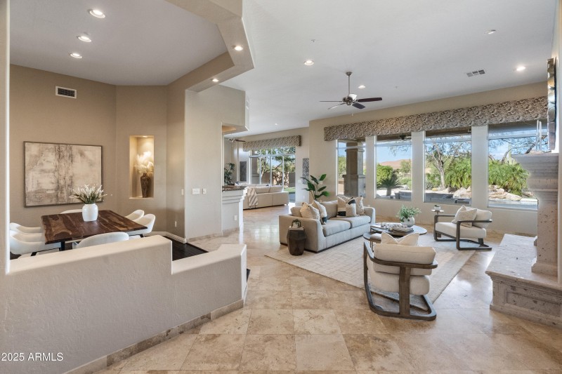 front living and dining