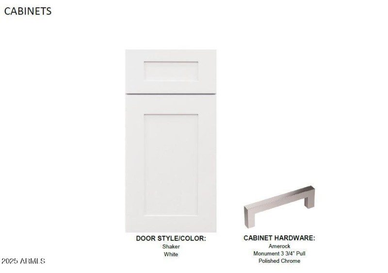 Included Cabinets Options Std. May be Ch