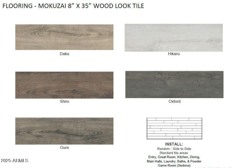 Included Flooring Options Std