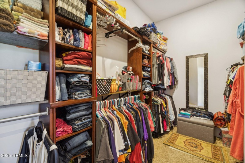 Primary Walk in Closet