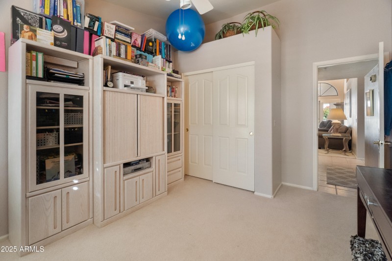 Bathroom is just a few steps away