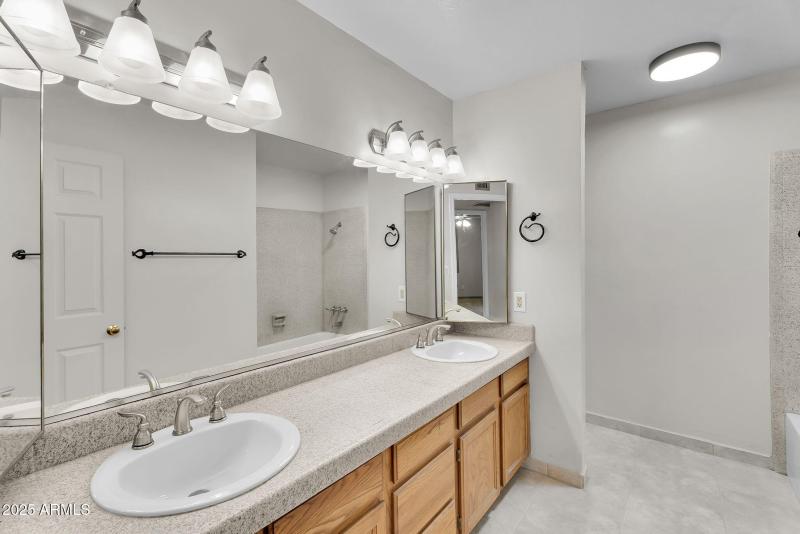 Guest Bath Dual Sinks!