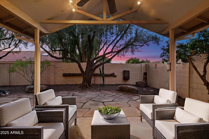 Private Covered Patio