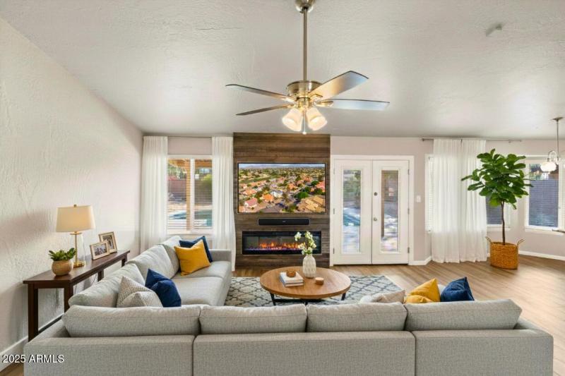 Family Room - Staged