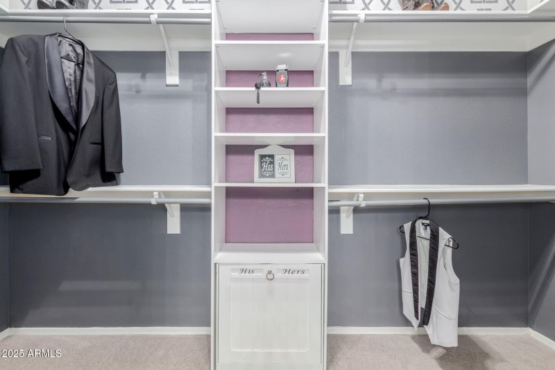 primary walk in closet