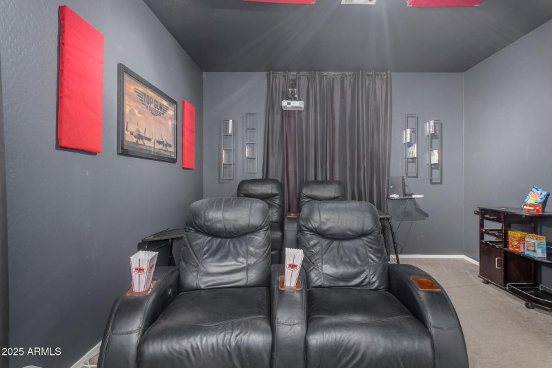 theater room (bedroom 5)