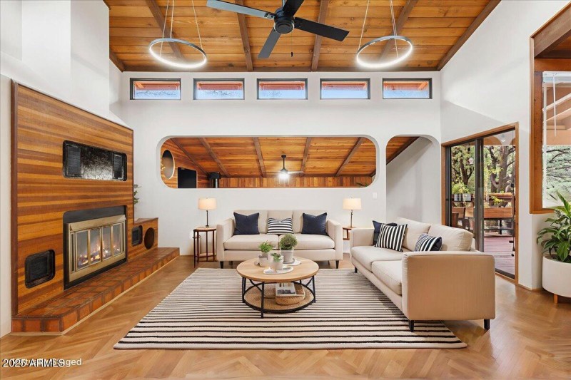 08-Living Room Virtually Staged