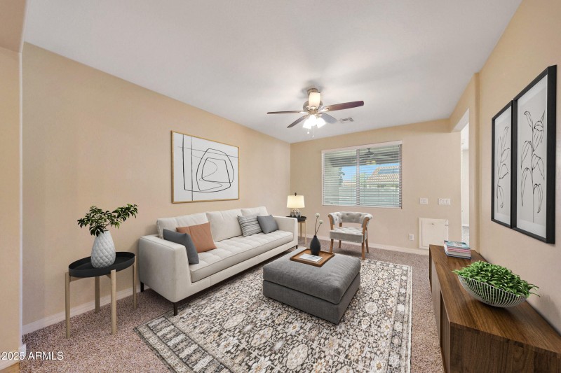 Bright Formal Living Room