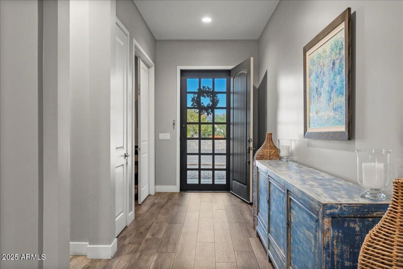 06-Iron door entryway