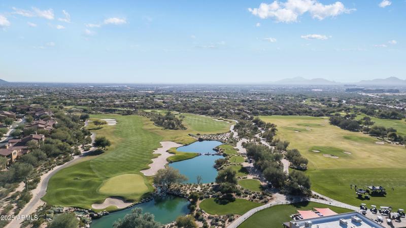 Aerial View of Golf Course