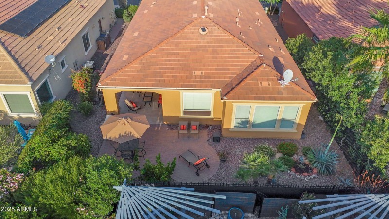 Drone View of Property