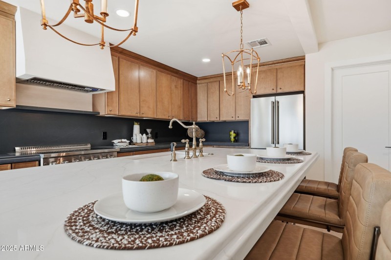 Designer Lighting Throughout