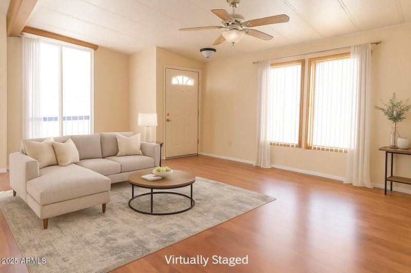 Living room virtual stage