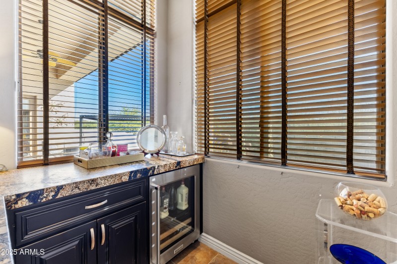 Dry Bar in Formal Dining