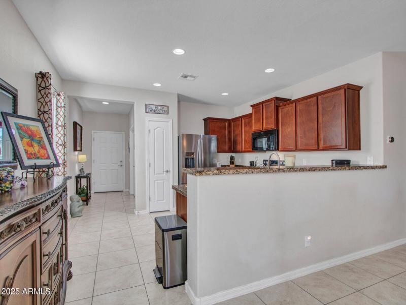 Spacious Open Kitchen Layout