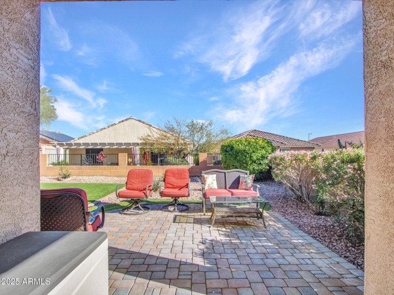 Relaxing Backyard Seating