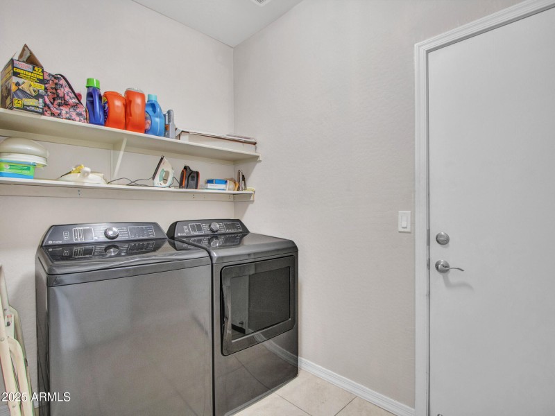 Convenient Laundry Room