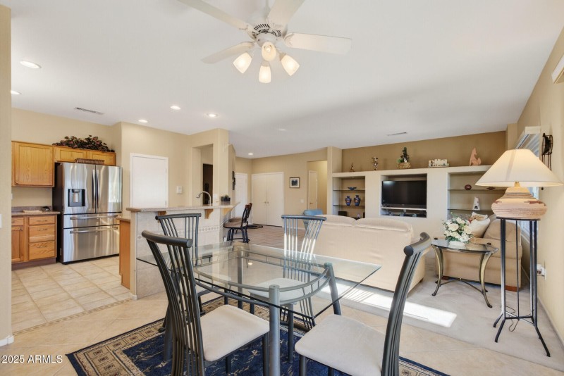 Dining toward Great Room