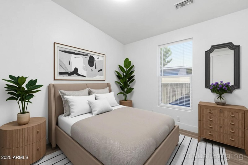 Virtually Staged Bedroom 3