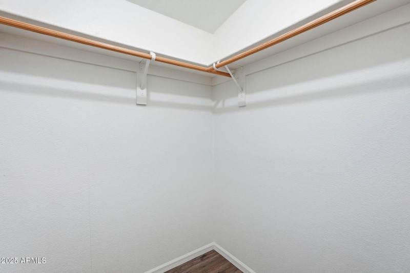 Walk in Primary Closet