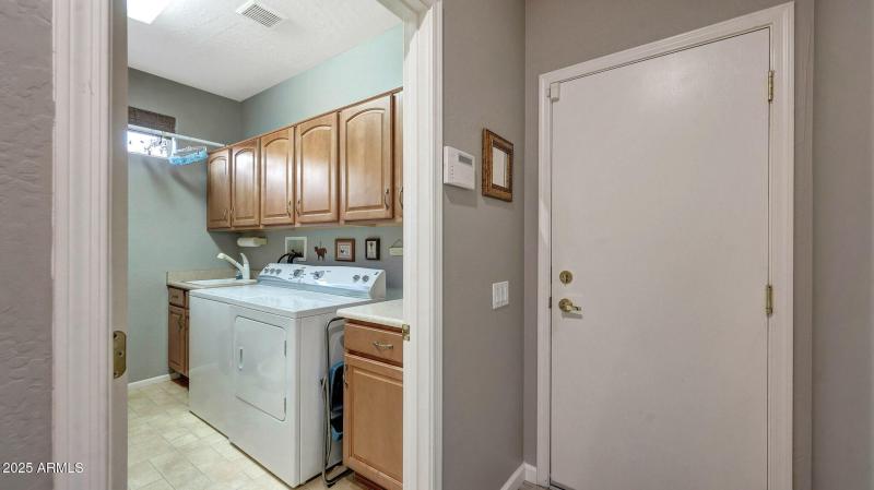 Indoor Laundry Room