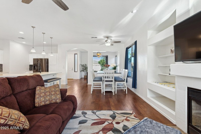 Great Room & Dining Area