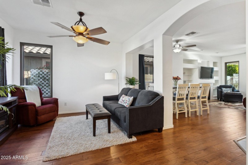Living Room - Wood Flooring