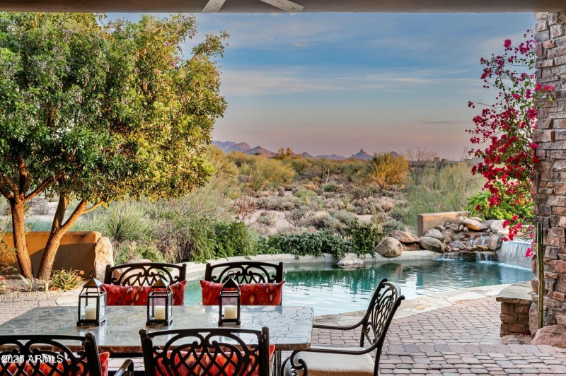 Backyard Sunset Views