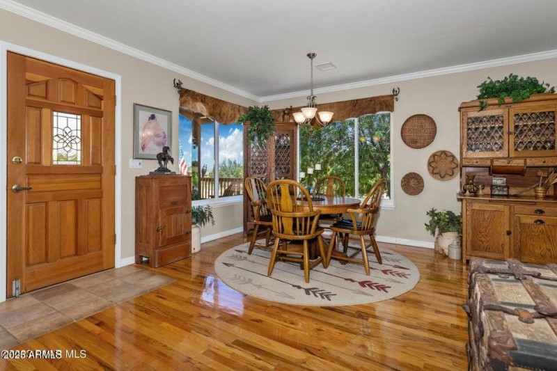 Front Entry And Dining Area