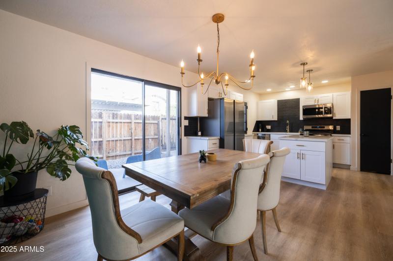 Dining Room and Kitchen