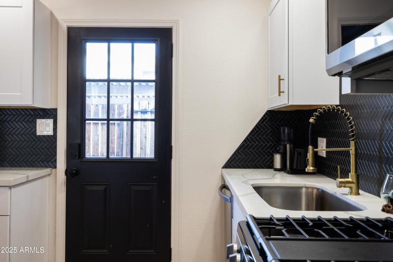 Out to Private Patio